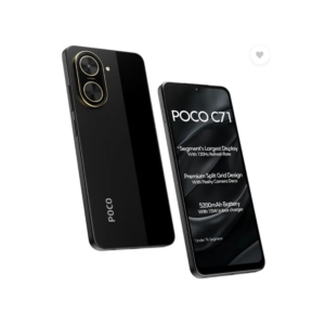 POCO C71, Power Black (6GB, 128GB)
