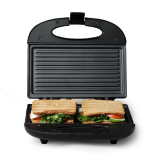 Watt Grill Sandwich Toaster with Fixed Grill Plates