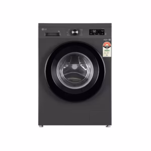 LGFHB1208Z2M 8Kg Front Load Washing Machine, Inverter Direct Drive™, Middle Black, 5 Star