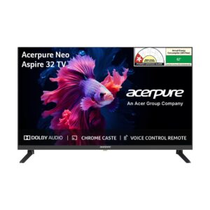 AcerPure Swift Neo Series, Google TV, Dolby Audio, 1 GB RAM, 8GB Internal AP32HG41BASN5