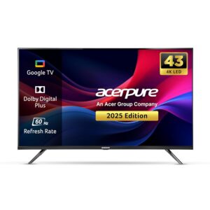 AcerPure Swift Neo Series, Google TV, Ultra HD, Frameless TV AP43UGMT96SFMZ5