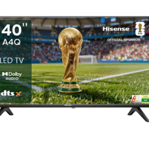 Hisense 40A4Q, 1080p, 60 Hz, VIDAA U9 OS| Screen Sharing | Airplay | Supported Apps: Prime Video, Netflix, YouTube | Wi-Fi
